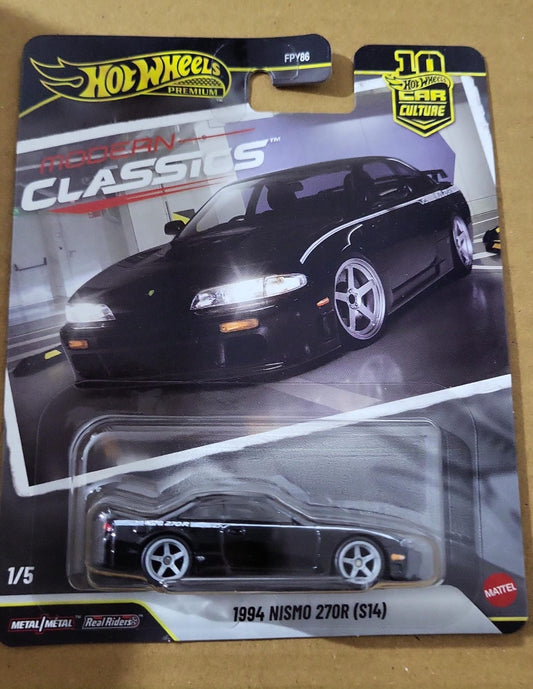 1994 Nismo 270R (S14) – Hot Wheels Modern Classics Premium | Real Riders | Metal/Metal