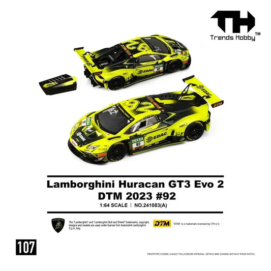 Trends Hobby Lamborghini Huracán GT3 EVO – 1:64 Premium Diecast Model