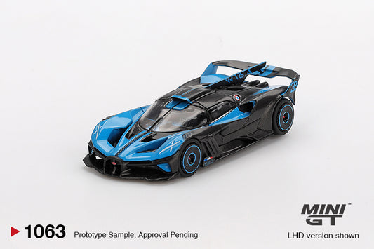MINI GT #1063 Bugatti Bolide Presentation – 1:64 Diecast