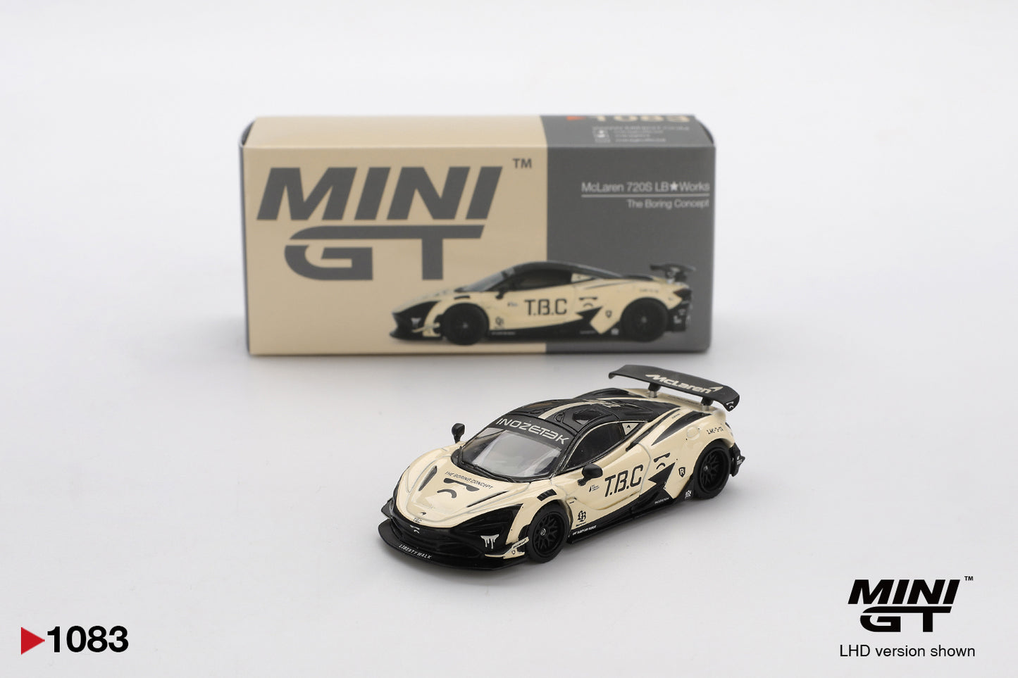 MINI GT #1083 McLaren 720S LB★Works The Boring Concept – 1:64 Diecast