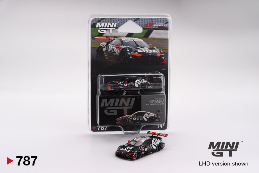 MINI GT #787 Honda NSX-GT Type S GT500 #16 ARTA MUGEN NSX-GT 2023 SUPER GT – 1:64
