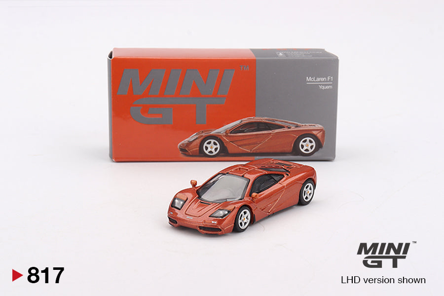 MINI GT #817 McLaren F1 Yquem – 1:64 Diecast