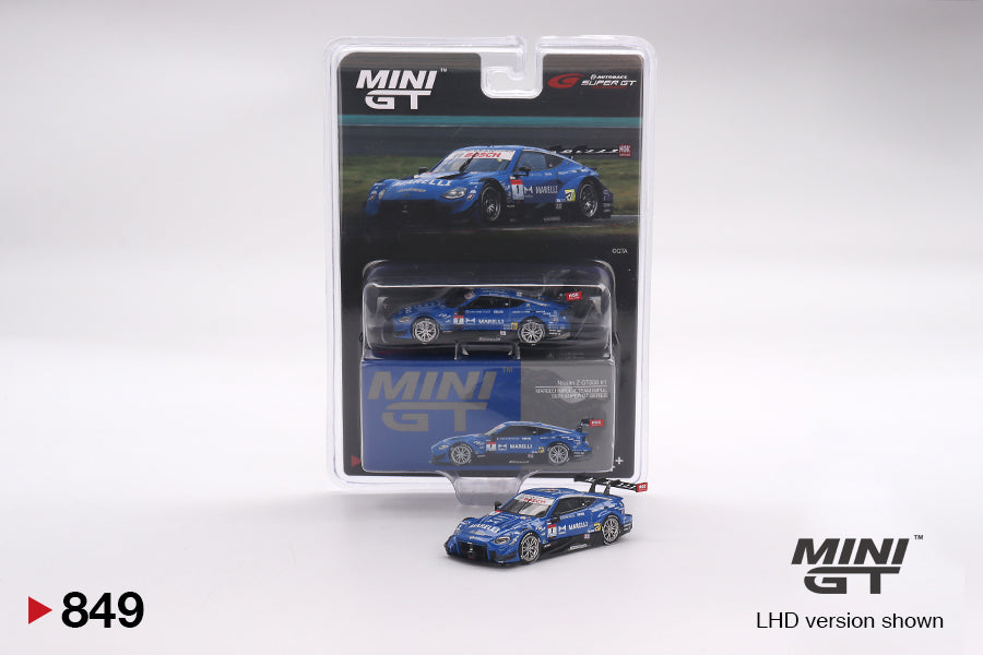 MINI GT #849 Nissan Z GT500 #1 IMPUL Z 2023 SUPER GT Series – 1:64 Diecast