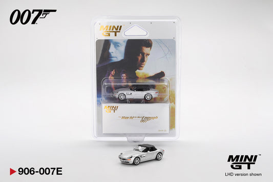 MINI GT #906 BMW Z8 "The World Is Not Enough" – 1:64 Diecast