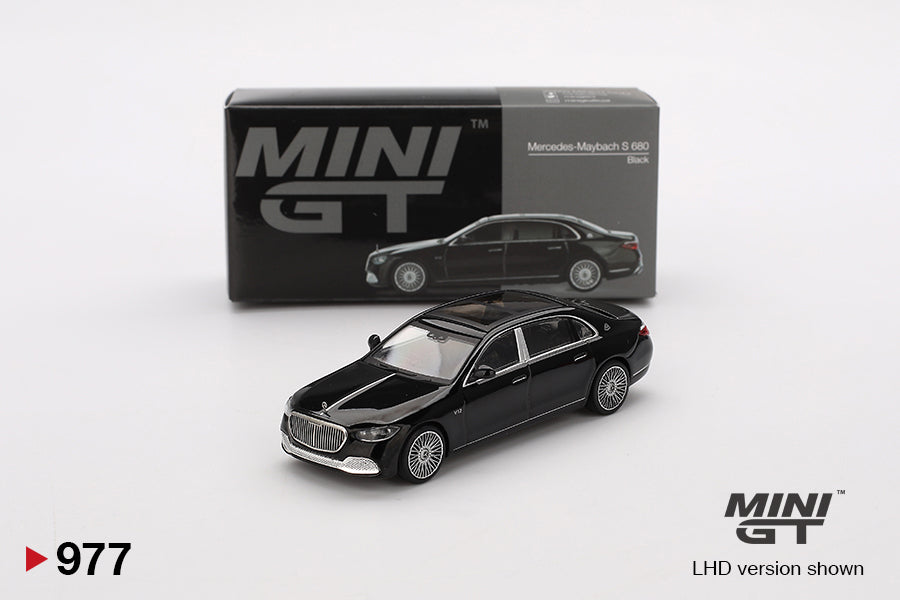 MINI GT #977 Mercedes-Maybach S 680 Black – 1:64 Diecast