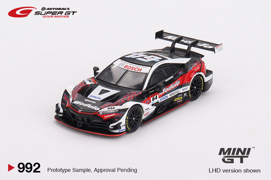 MINI GT #992 Honda NSX-GT Type S GT500 #64 Modulo Nakajima Racing 2023 SUPER GT – 1:64