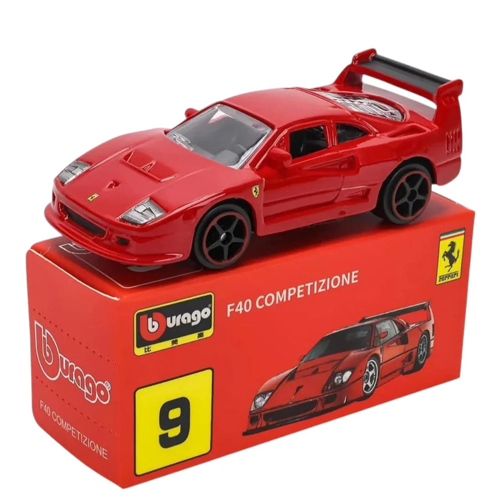 Bburago Ferrari F40 Competizione – 1:64 Diecast Model