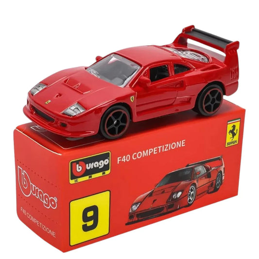 Bburago Ferrari F40 Competizione – 1:64 Diecast Model