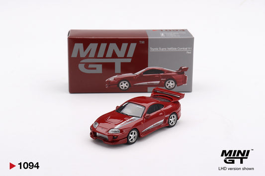 MINI GT #1094 Toyota Supra VeilSide Combat V-I Red – 1:64 Diecast