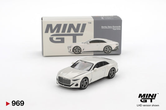 MINI GT #969 Bentley Batur Bonneville Pearl – 1:64 Diecast